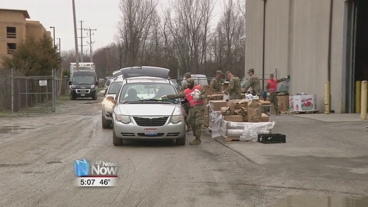 National Guard dispatched to Lima to support the West Ohio Food Bank